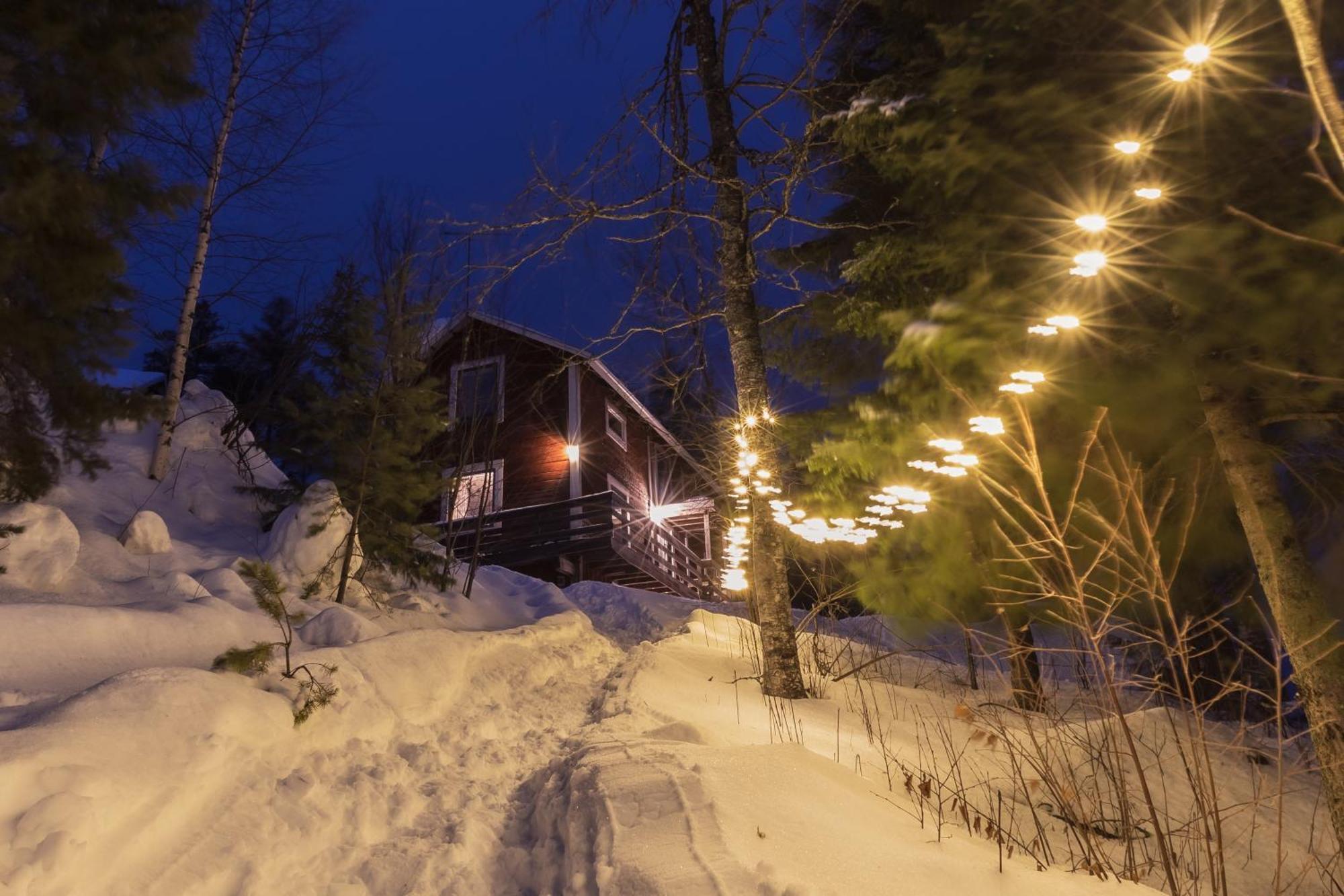 Kalix Riverside Inn, Farm Timbering 外观 照片