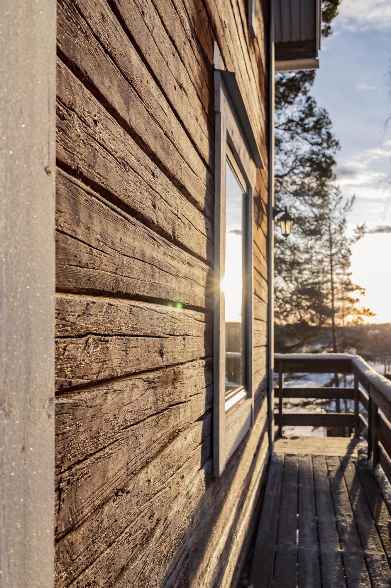 Kalix Riverside Inn, Farm Timbering 外观 照片